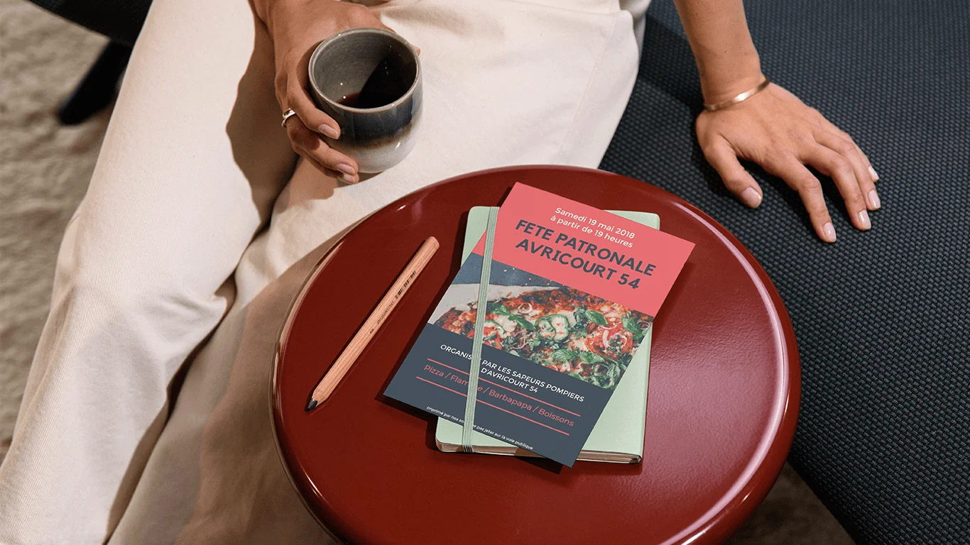 Flyer Fête Patronale — Design Graphique — Sickious