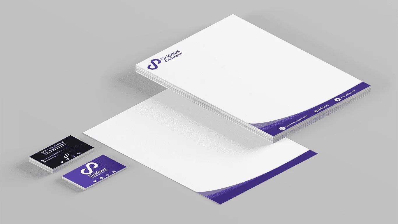 Sickious mise en page A4 — Design Graphique — Sickious